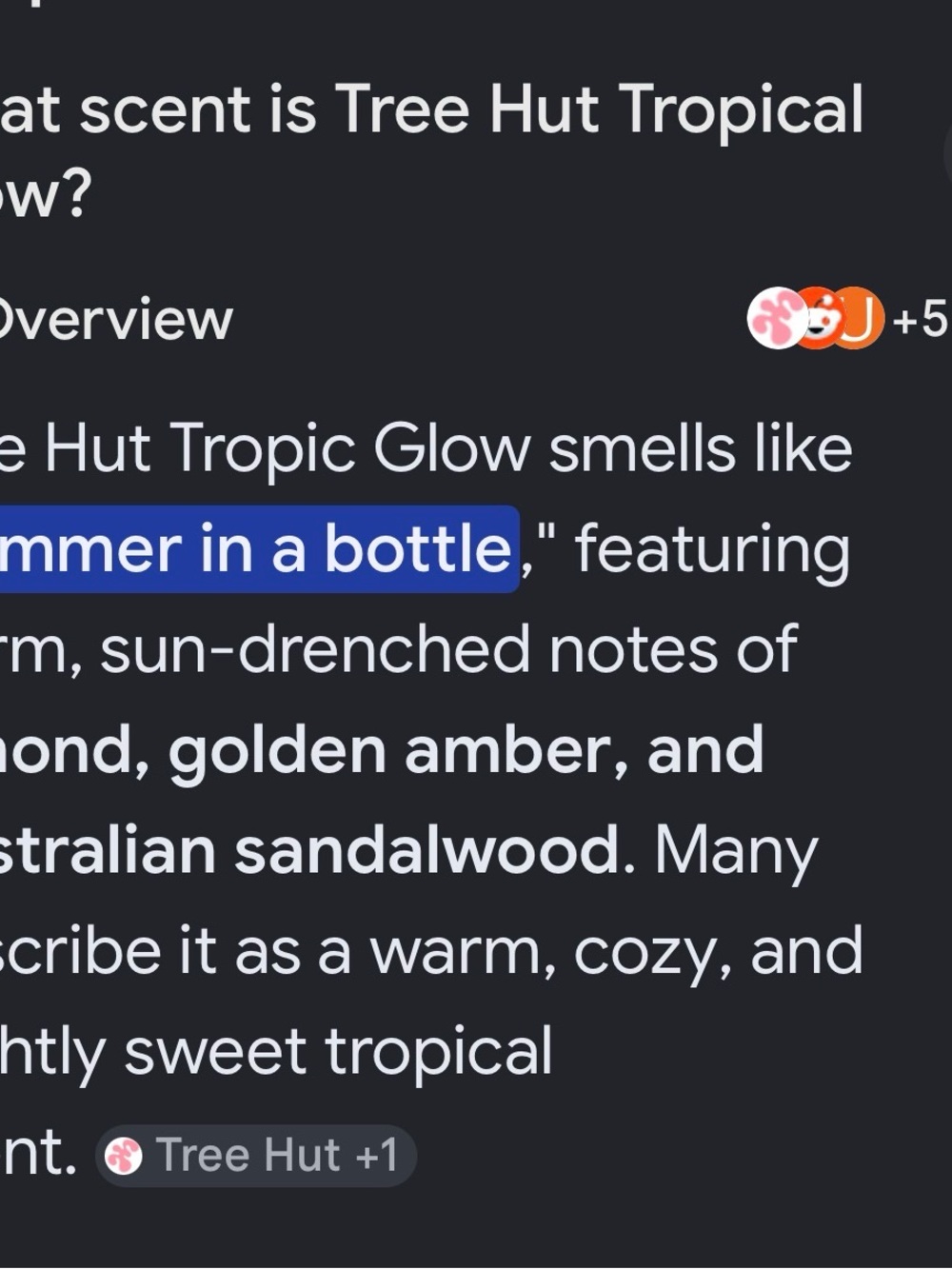 Tree Hut Tropical Glow Shimmer - Picture 3 of 5